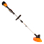 Триммер  WORX WG184E, 40V, 33 см, щеточный, с 2xАКБ 2 А/ч и двойным ЗУ + коробка