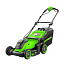 Газонокосилка Greenworks 40V GD40LM411, 41 см, с АКБ 5 А.ч и ЗУ