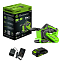 Ленточная шлифмашина  Greenworks G24BS, 24V, бесщеточная, АКБ 2 А/ч и ЗУ 2 А