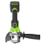 Угловая шлифмашина Greenworks AG5900K5, 24V, 125 мм, бесщеточная, с АКБ 5 А/ч и ЗУ 2А