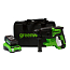 Перфоратор Greenworks GD24SDS2K4,  2 ДЖ, 24V, c 1хАКБ 4 Ач и ЗУ в сумке