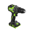 Дрель-шуруповерт ударная акк. Greenworks HD560, 24V, АКБ 5 Ач и ЗУ 