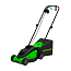 Газонокосилка Greenworks GD1200LM32 1200W (32 см) электрическая