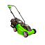 Газонокосилка Greenworks GLM1232, 220V, 1200 Вт, 33 см, щеточная