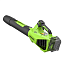 Воздуходув Greenworks G24BIIIK2, 24V, щеточный, с АКБ 2 А/ч и ЗУ 2А