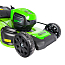 Газонокосилка Greenworks GD60LM46HPK8, 60V, 46 см, бесщеточная, с АКБ 8 А/ч и ЗУ