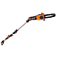 Пила цепная телескопическая  WORX WG349E.9, 20V, 20 см, щеточная, без АКБ и ЗУ
