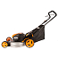 Газонокосилка WORX WG751E, 40V, 48 см, щеточная, с 2xАКБ 4 А/ч и двойным ЗУ