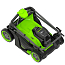 Газонокосилка Greenworks GD24X2LM411K2, 48V, 41 см, с АКБ 2x2 А/ч и ЗУ 2А