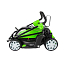 Газонокосилка Greenworks GLM1241, 220V, 1200 Вт, 40 см, щеточная