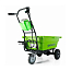 Садовая тележка самоходная Greenworks G40GCK4, 40V, 106 л, с АКБ 4 А/ч и ЗУ