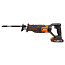 Пила сабельная  WORX WX500, 20V, щеточная, с АКБ 2 А/ч и ЗУ + сумка