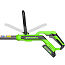 Триммер Greenworks 24V G24LT301, 30 см, с АКБ 2 А.ч и ЗУ