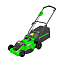 Газонокосилка Greenworks GD40LM16X, 40V, 41 см, бесщеточная, без АКБ и ЗУ
