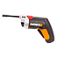 Отвертка  WORX WX252, 4V, щеточная, с ЗУ + набор бит (10 шт.)