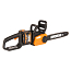 Пила цепная  WORX WG384E, 40V, 35 см, бесщеточная, с 2xАКБ 2 А/ч и двойным ЗУ