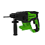 Перфоратор Greenworks GD24SDS2K4,  2 ДЖ, 24V, c 1хАКБ 4 Ач и ЗУ в сумке