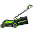 Газонокосилка Greenworks GD40LM361, 40V, 36 см, без АКБ и ЗУ