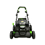 Газонокосилка Greenworks GC82LM61SK5 TwinForce, 82V, 61 см, самоходная, бесщеточная, с АКБ 5 А/ч и ЗУ
