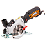 Пила дисковая электрическая WORX WX427, 120 мм, 220V, 710 Вт, щеточная + кейс