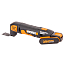 Реноватор  WORX WX682, 20V, щеточный, с АКБ 2 А/ч и ЗУ + сумка