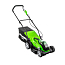 Газонокосилка Greenworks G40LM35K2, 40V, 35 см, щеточная, c АКБ 2 А/ч и ЗУ