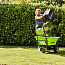 Садовая тележка самоходная Greenworks G40GCK4, 40V, 106 л, с АКБ 2 А/ч и ЗУ
