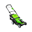 Газонокосилка Greenworks G40LM41, 40V, 41 см, щеточная, без АКБ и ЗУ