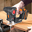 Лобзик-сабельная пила  WORX Axis WX550.1, 20V, щеточный, с 2xАКБ 2 А/ч и ЗУ + кейс