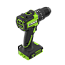 Дрель-шуруповерт ударная акк. Greenworks HD560, 24V, АКБ 5 Ач и ЗУ 