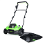 Аэратор-скарификатор Greenworks GD40SC38IIK4, 40V, бесщеточный, с 4 А/ч АКБ и ЗУ